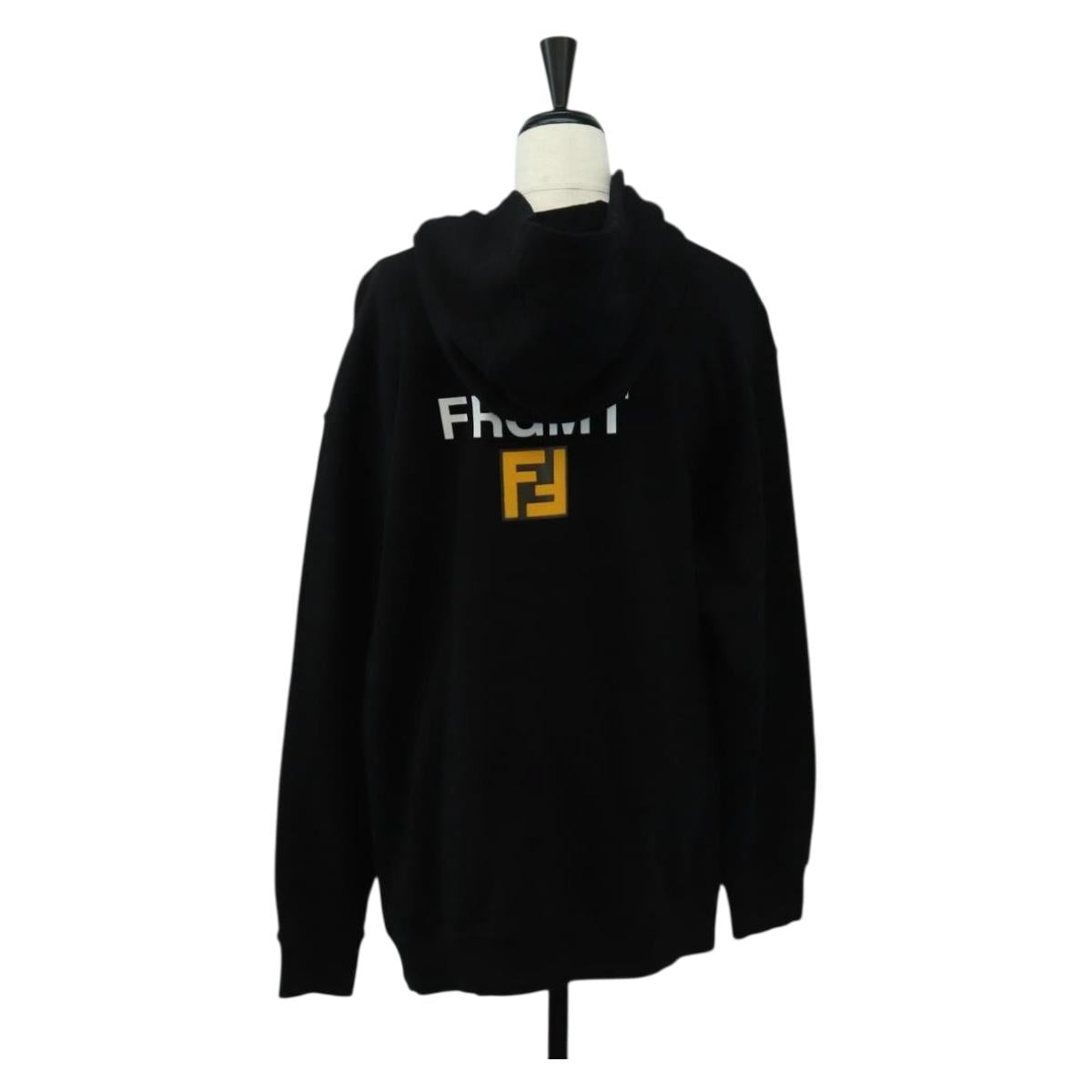 FENDI FENDI x FRGMT x POKÉMON Parker Kairyu Cotton Black Auth 167434SM