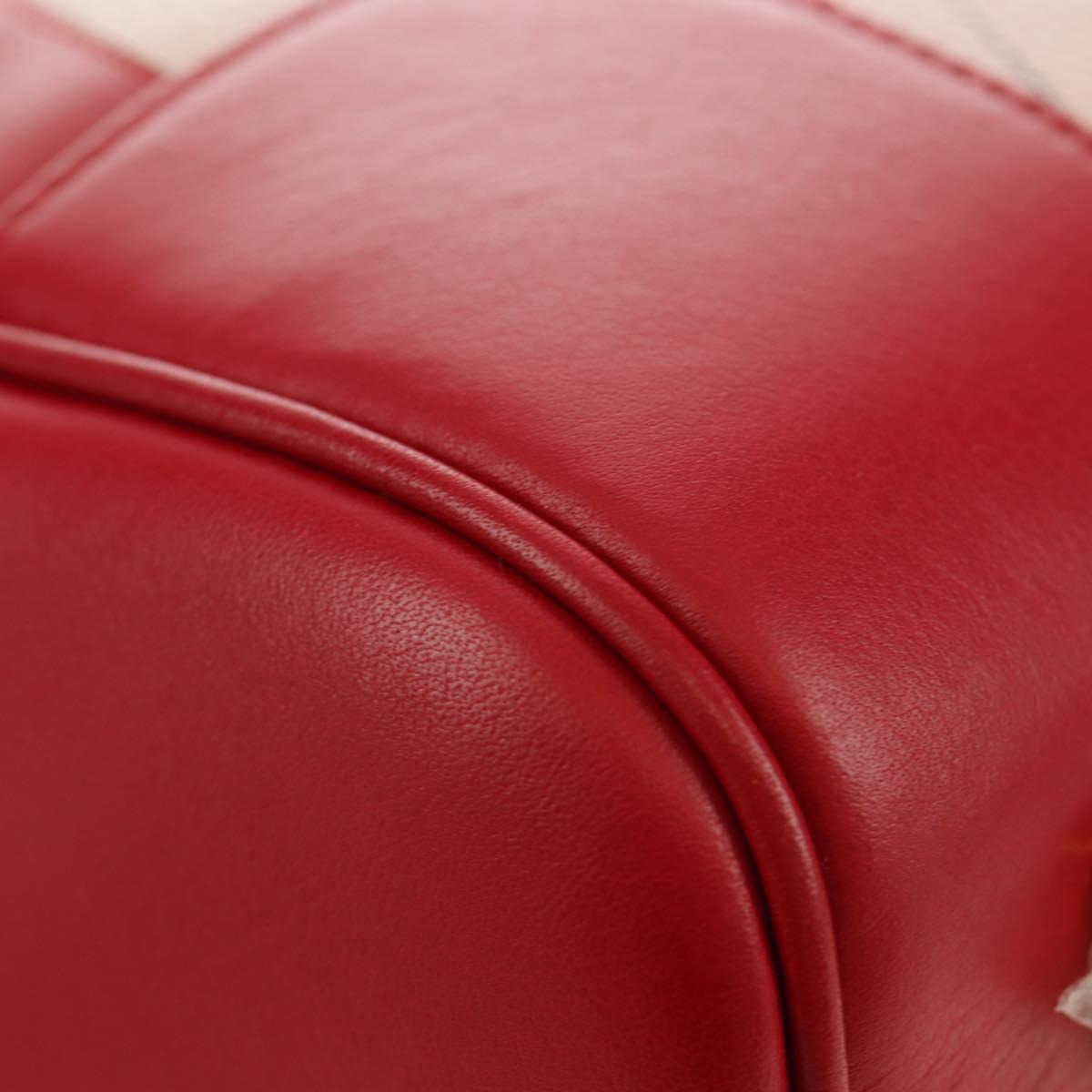 LOEWE × Studio Ghibli Amazona 19 Baby Mouse Hand Bag Leather Red Auth 167438SM