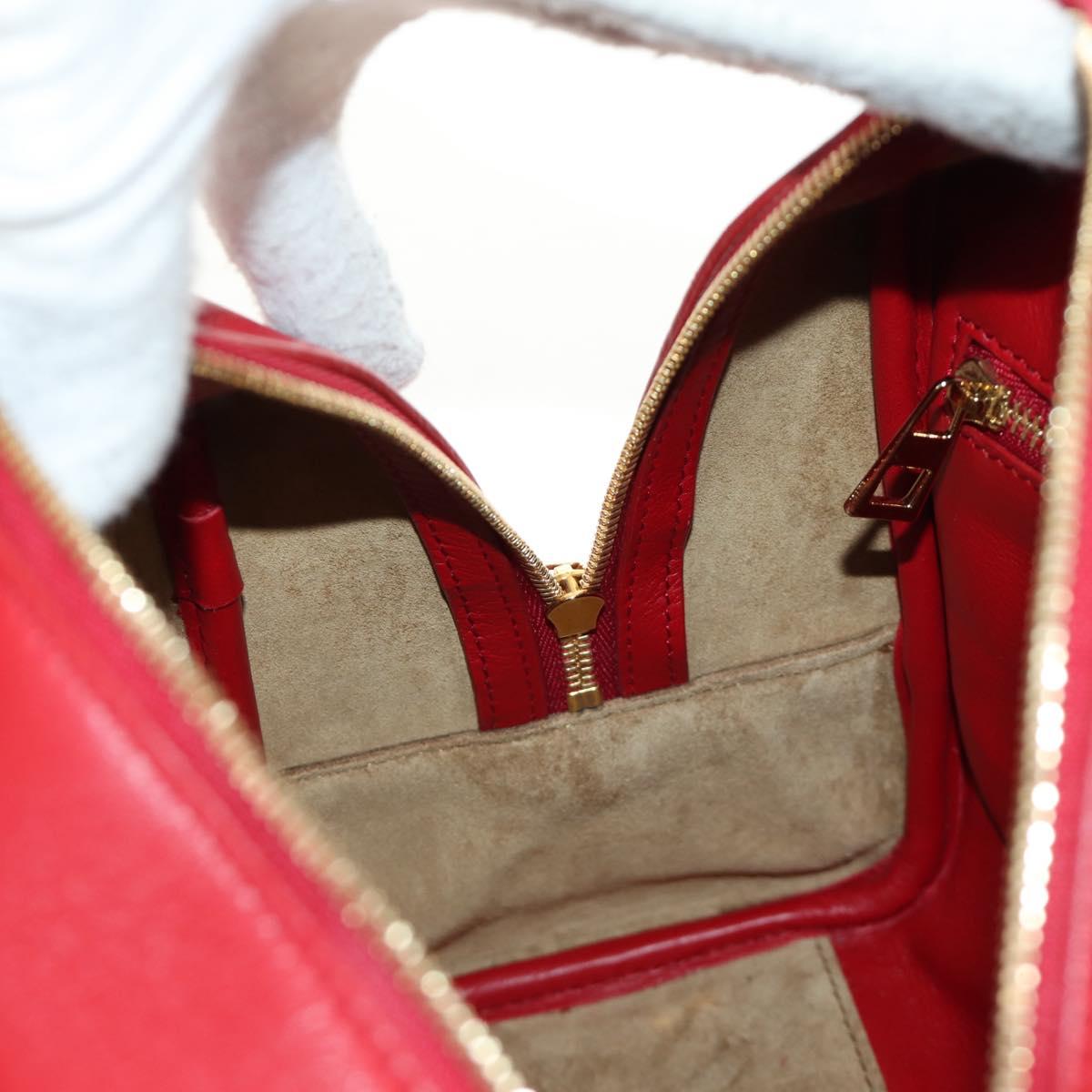 LOEWE × Studio Ghibli Amazona 19 Baby Mouse Hand Bag Leather Red Auth 167438SM