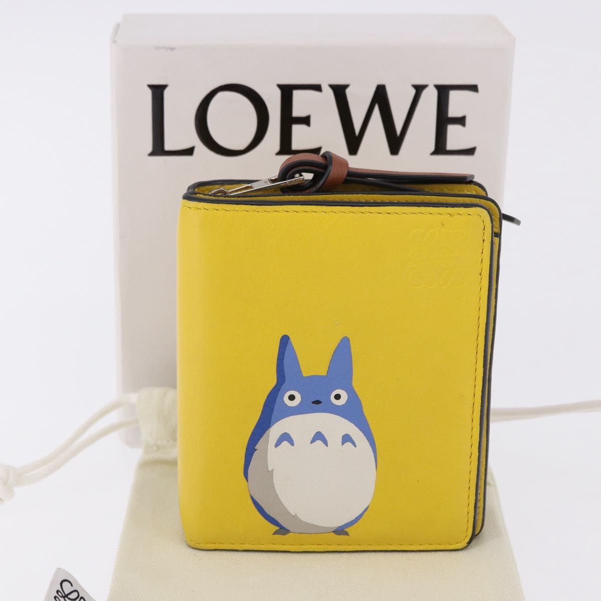 LOEWE x Studio Ghibli My Neighbor Totoro Medium Totoro Wallet Auth 167443SAM