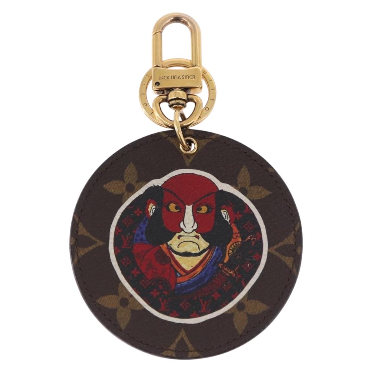 LOUIS VUITTON Monogram Kabuki Porte Cles Illustre Charm MP1949 LV Auth 167445M