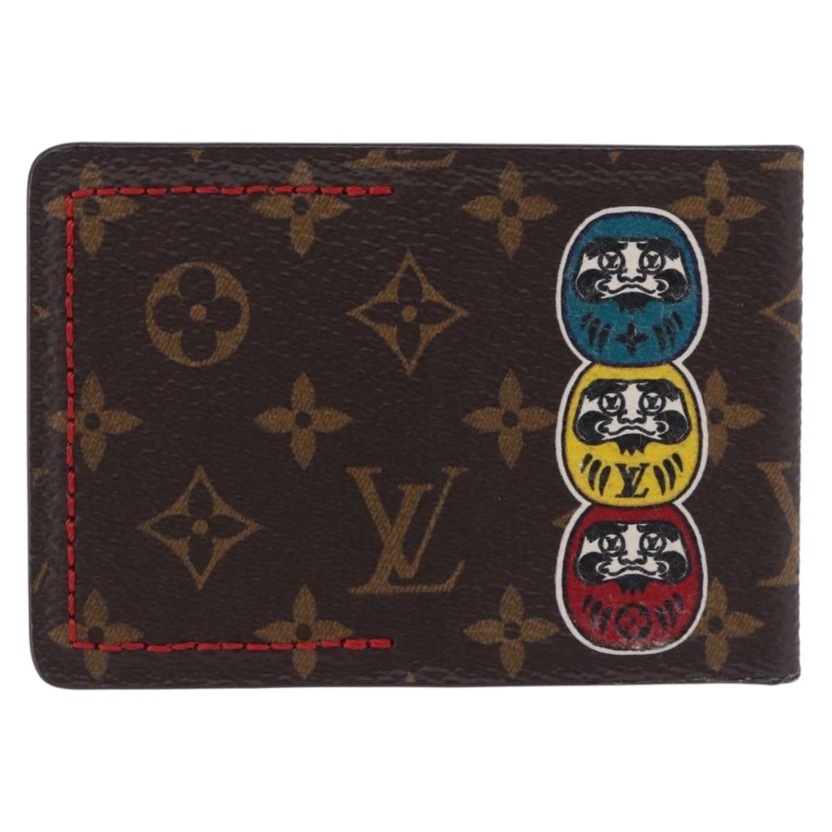 LOUIS VUITTON Monogram Kabuki Miroir Nomade Olériyan Daruma Mirror Auth 167446M