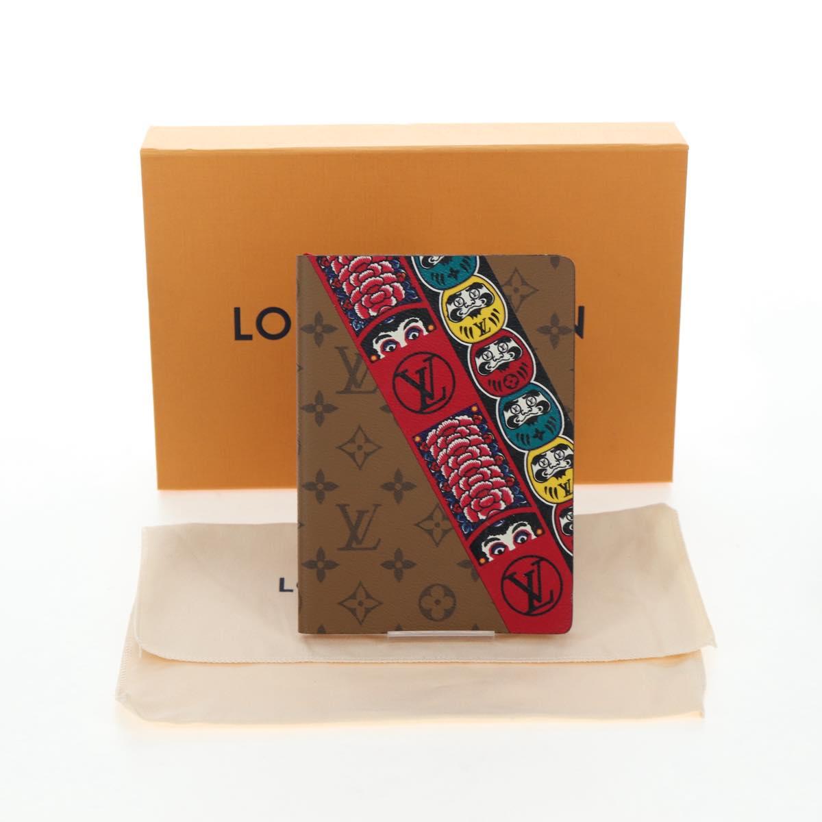 LOUIS VUITTON Monogram Kabuki Kai Eclamance Note Book GI0233 LV Auth 167447M