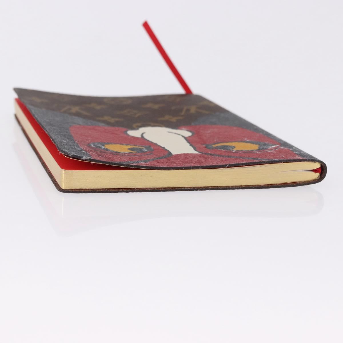 LOUIS VUITTON Monogram Kabuki Kai Eclamance Note Book LV Auth 167448M