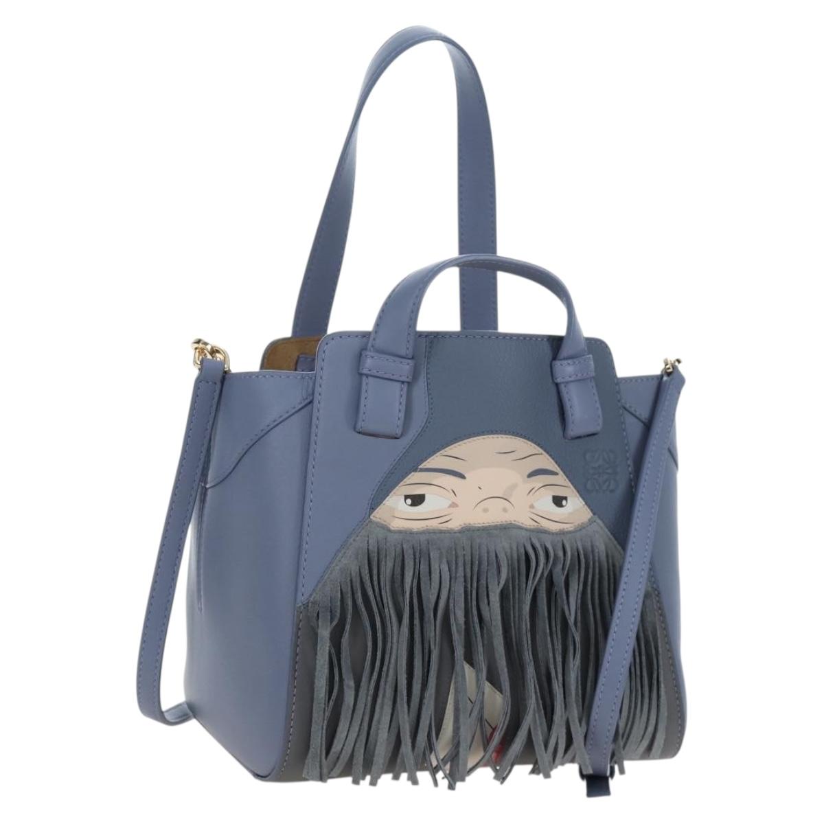 LOEWE x Studio Ghibli Howl's Moving Castle Markl Hammock Bag Auth 167454SM