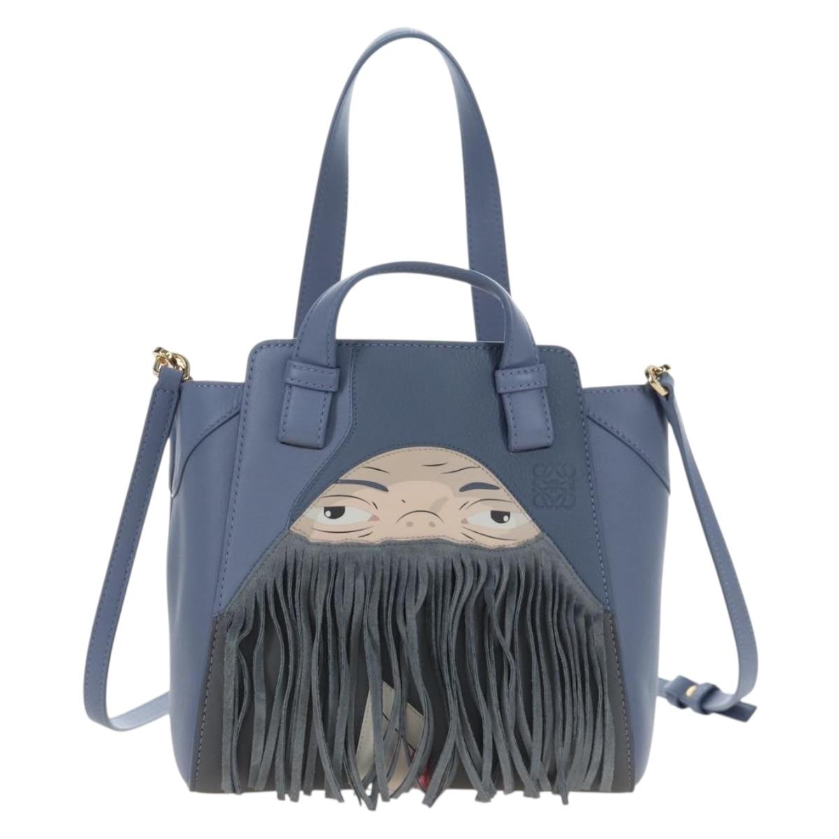 LOEWE x Studio Ghibli Howl's Moving Castle Markl Hammock Bag Auth 167454SM