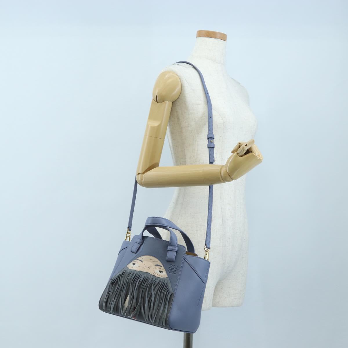 LOEWE x Studio Ghibli Howl's Moving Castle Markl Hammock Bag Auth 167454SM