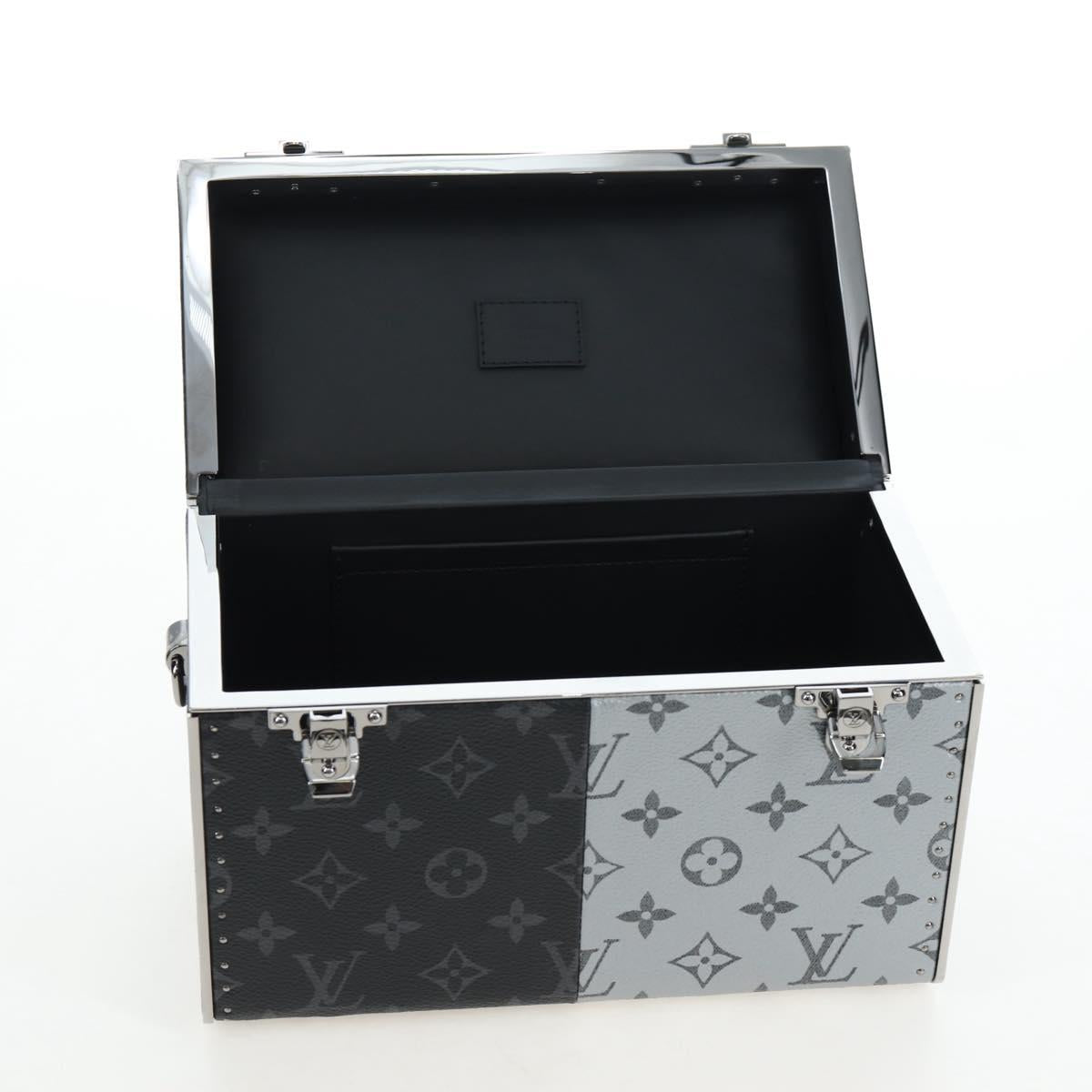 LOUIS VUITTON Monogram Eclipse Mini Box Trunk M21022 LV Auth 167461SM