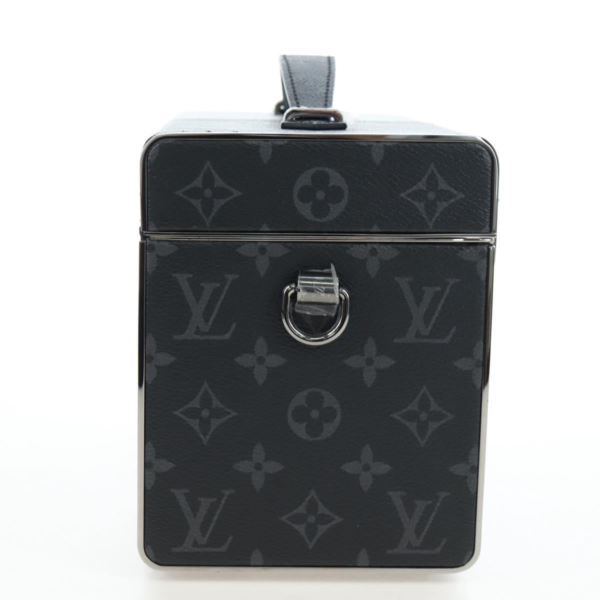 LOUIS VUITTON Monogram Eclipse Mini Box Trunk M21022 LV Auth 167461SM