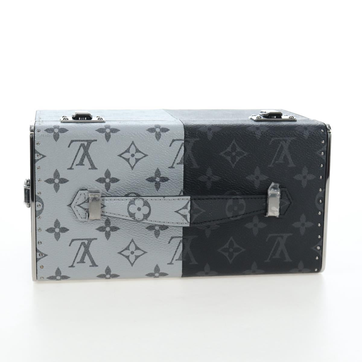 LOUIS VUITTON Monogram Eclipse Mini Box Trunk M21022 LV Auth 167461SM