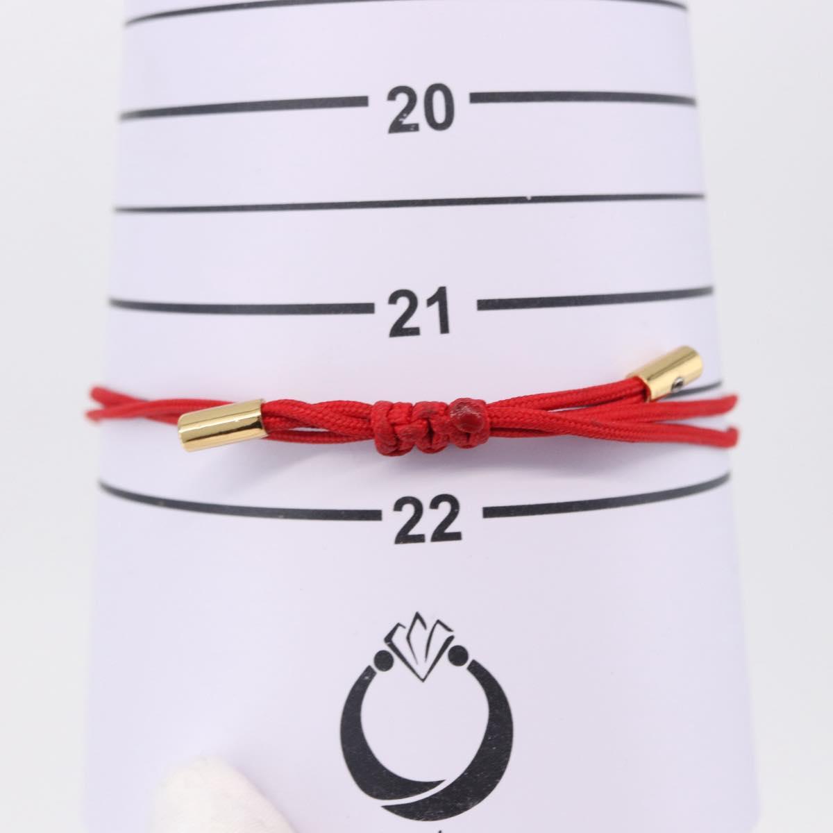 FENDI FENDI x FRGMT x POKEMON Dratini Bracelet Metal Red Gold Tone Auth 167464SM