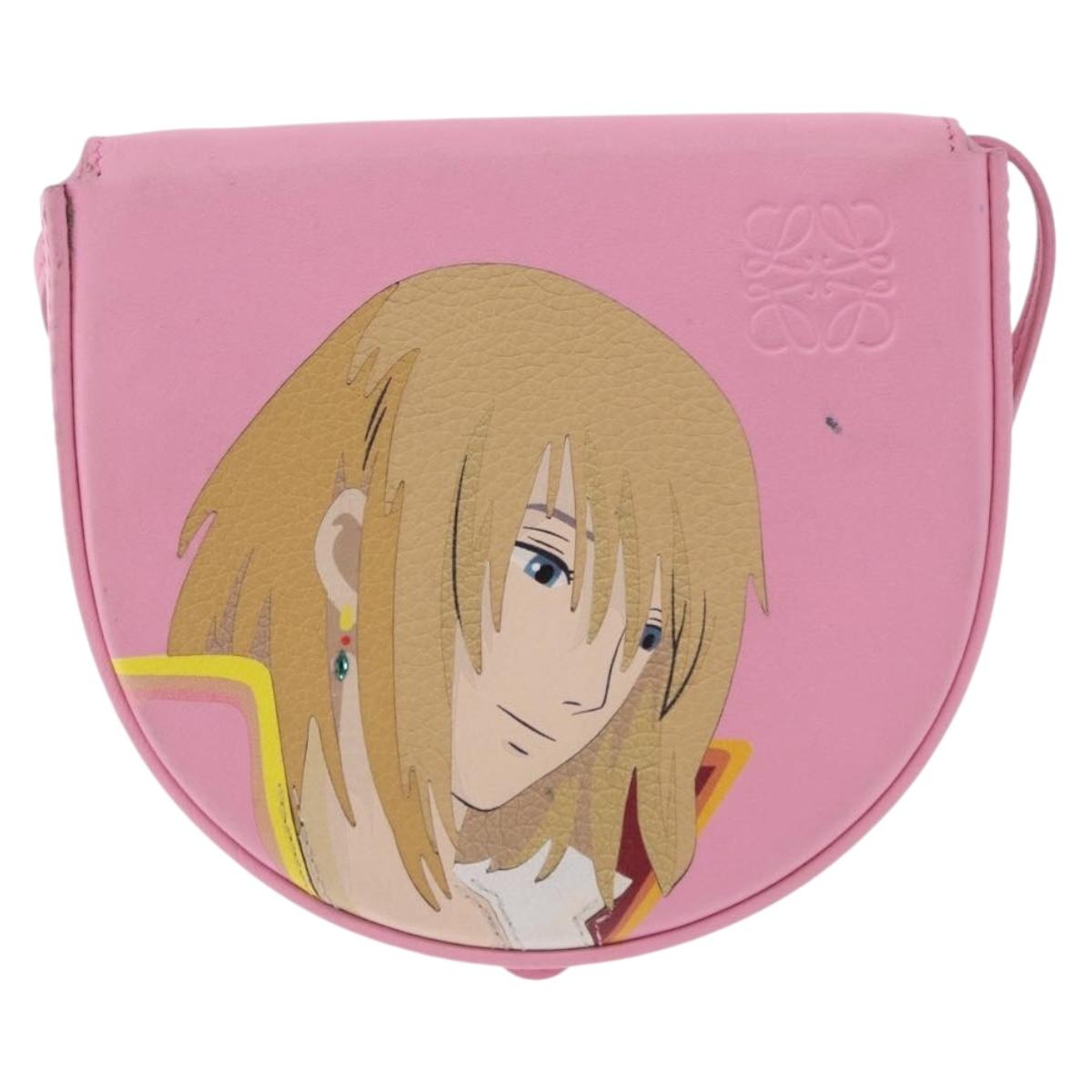 LOEWE x Studio Ghibli Howl's Moving Castle Heel Small Howl Pouch Auth 167471M