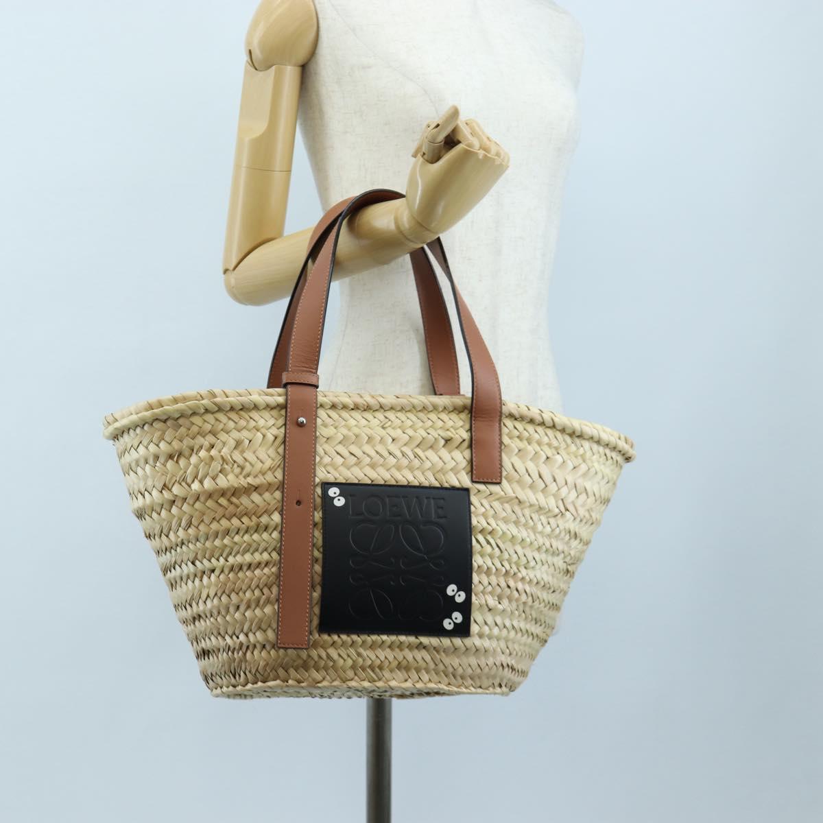 LOEWE Studio Ghibli My Neighbor Totoro Basket Medium Soot Sprites Auth 167475SAM