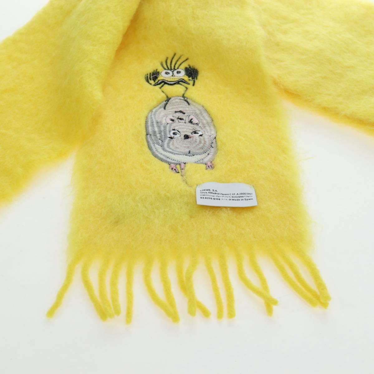 LOEWE x Studio Ghibli Spirited Away Boh Mouse Fly Bird Scarf Auth 167476SM