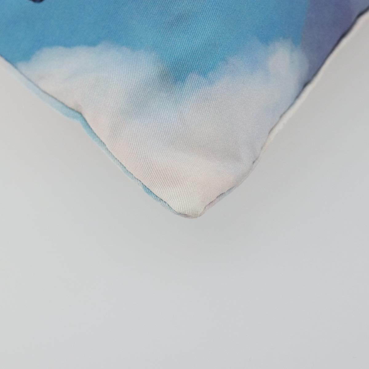 LOEWE Studio Ghibli Howl's Moving Castle Pouch Nylon Blue Auth 167480M
