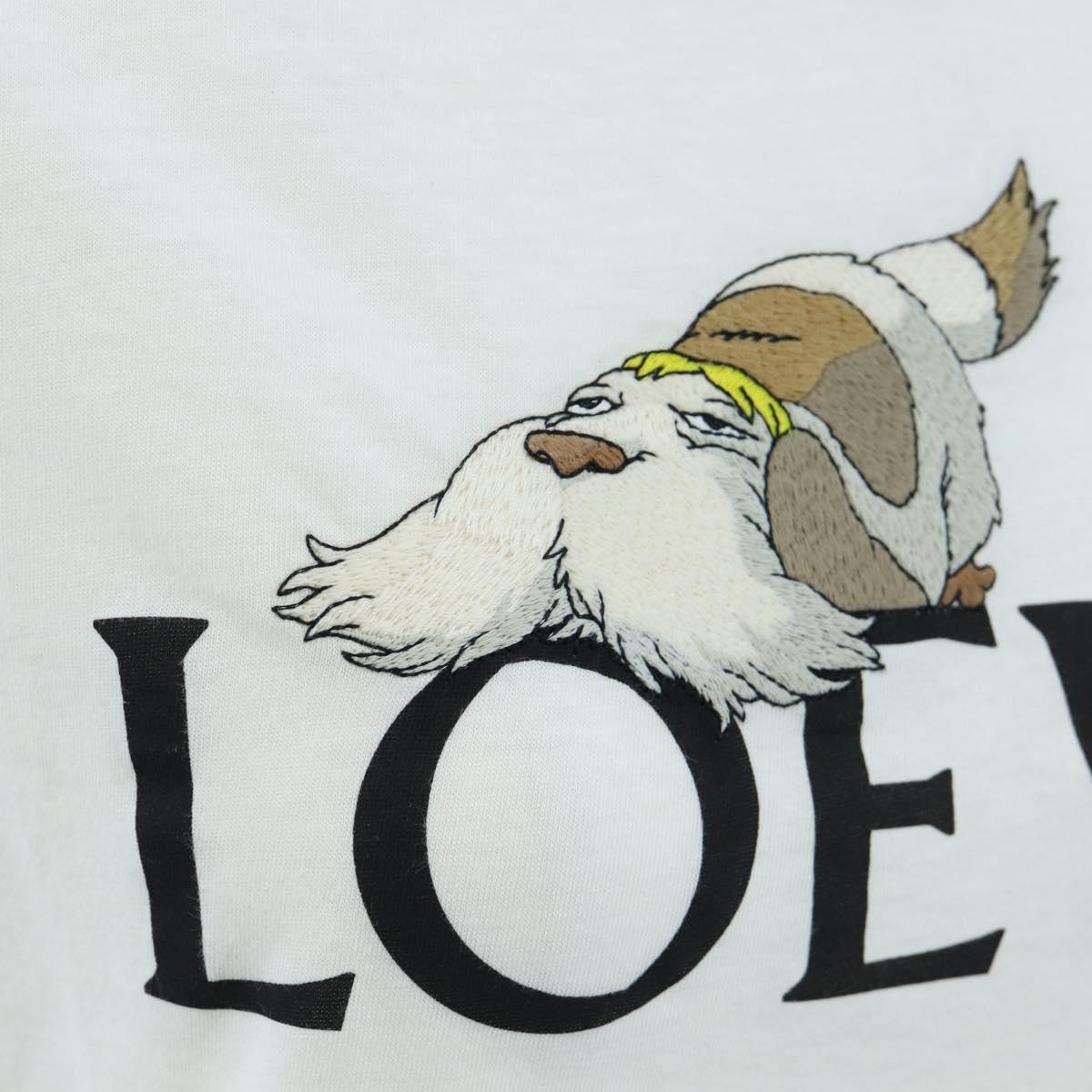 LOEWE ~ Studio Ghibli Howl's Moving Castle Hin Tshirt Cotton White Auth 167483SM