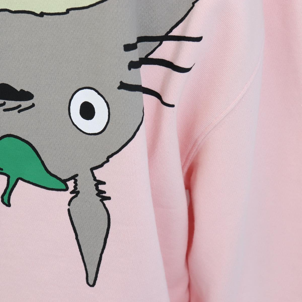 LOEWE x Studio Ghibli My Neighbor Totoro Hoodie Cotton Pink Auth 167484SM