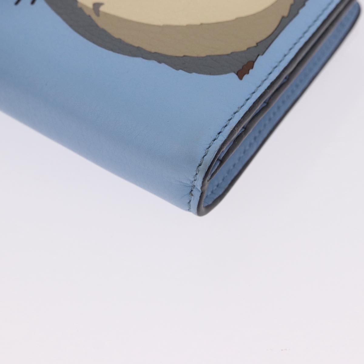 LOEWE x Studio Ghibli My Neighbor Totoro Bifold Wallet Blue Auth 167489SM
