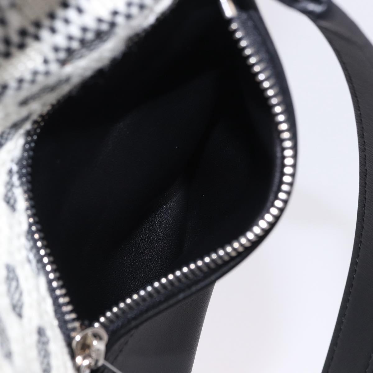 LOEWE AniAlverse Collaboration Puzzle Bag Small Cotton White Auth 167494SM