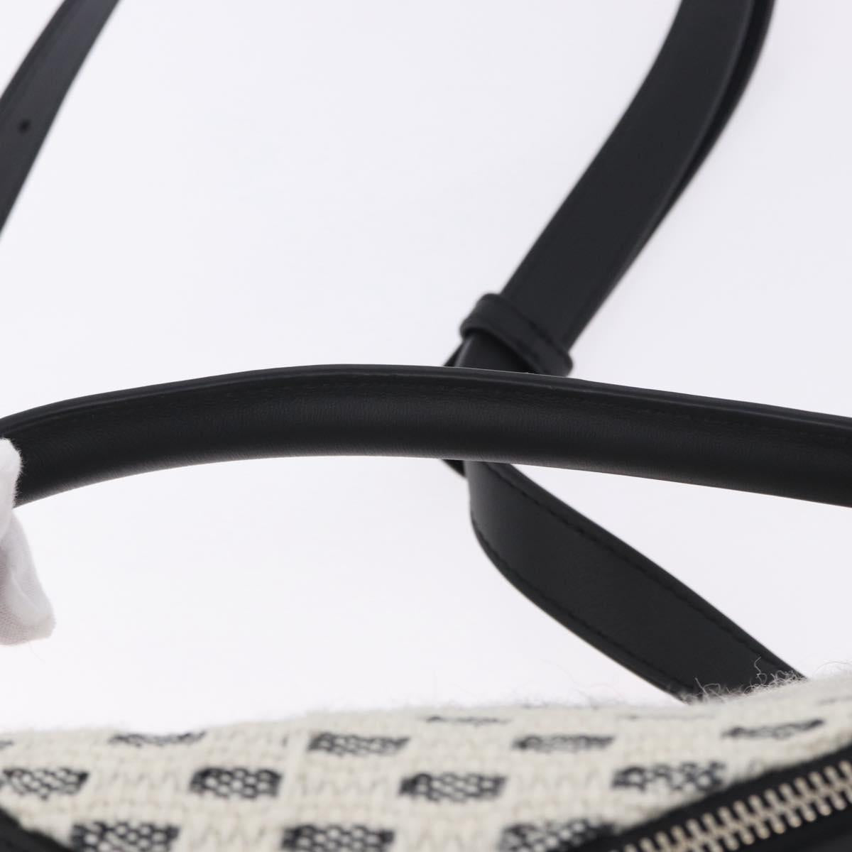 LOEWE AniAlverse Collaboration Puzzle Bag Small Cotton White Auth 167494SM