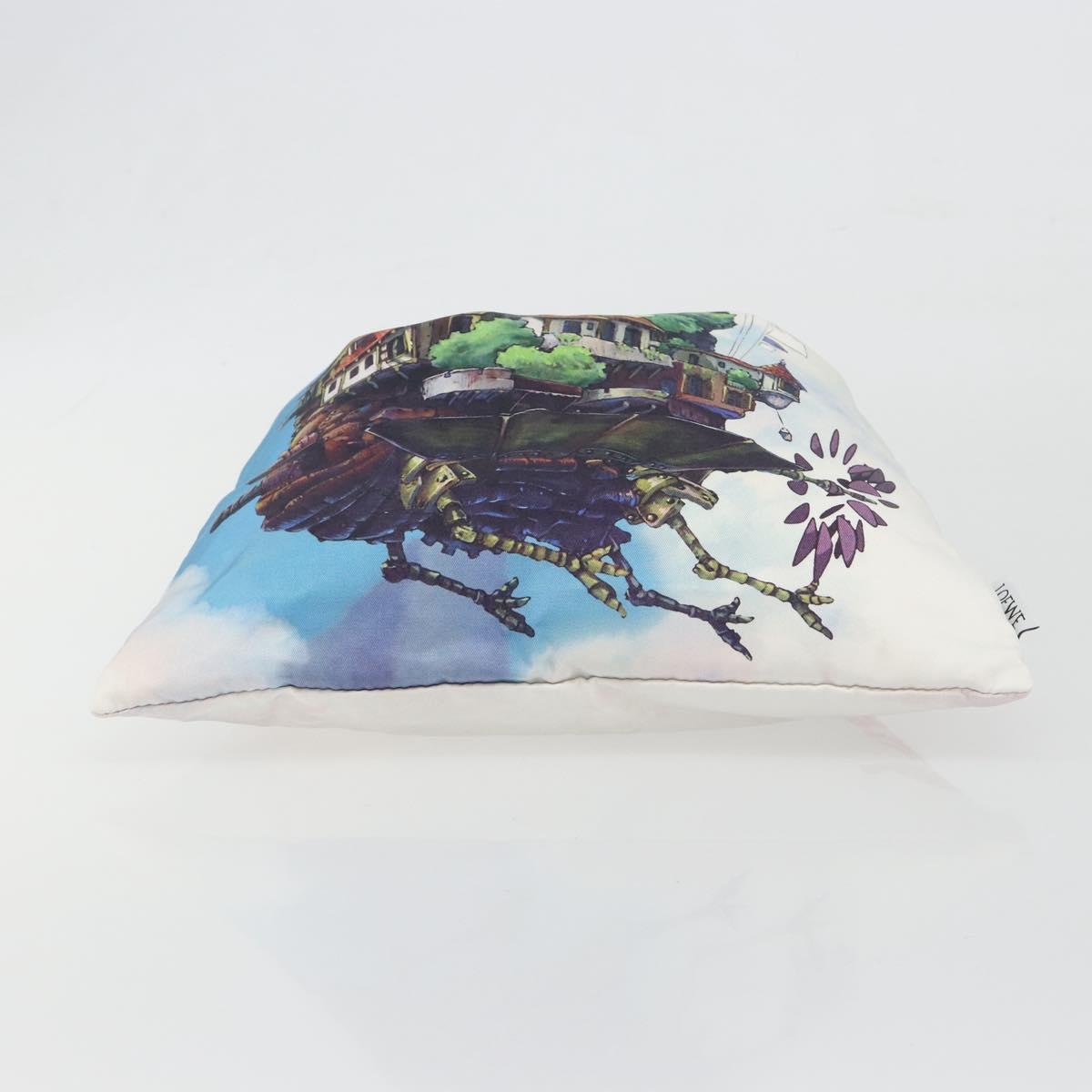 LOEWE Studio Ghibli Howl's Moving Castle Pouch Nylon Blue Auth 167496M