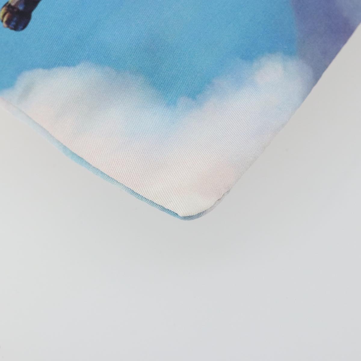 LOEWE Studio Ghibli Howl's Moving Castle Pouch Nylon Blue Auth 167497M