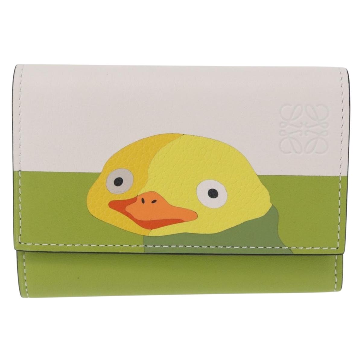 LOEWE x Studio Ghibli Spirited Away Ootori Sama Wallet Leather Auth 167499SM
