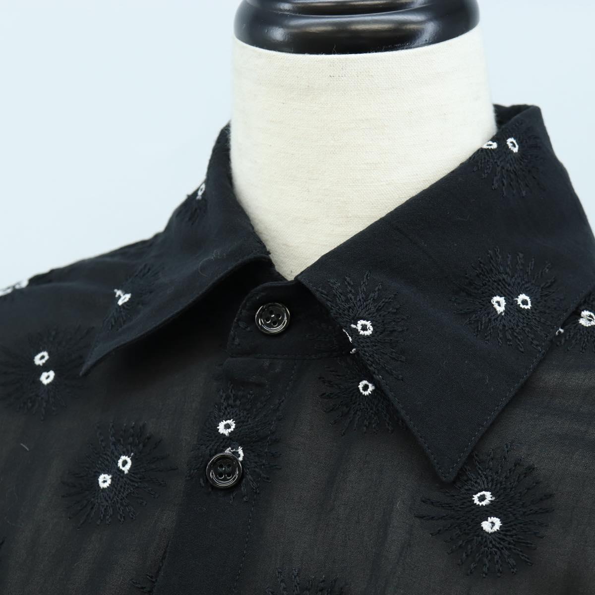 LOEWE LOEWE × Studio Ghibli Sheer shirt Soot Sprites Cotton 34 Auth 167530SM