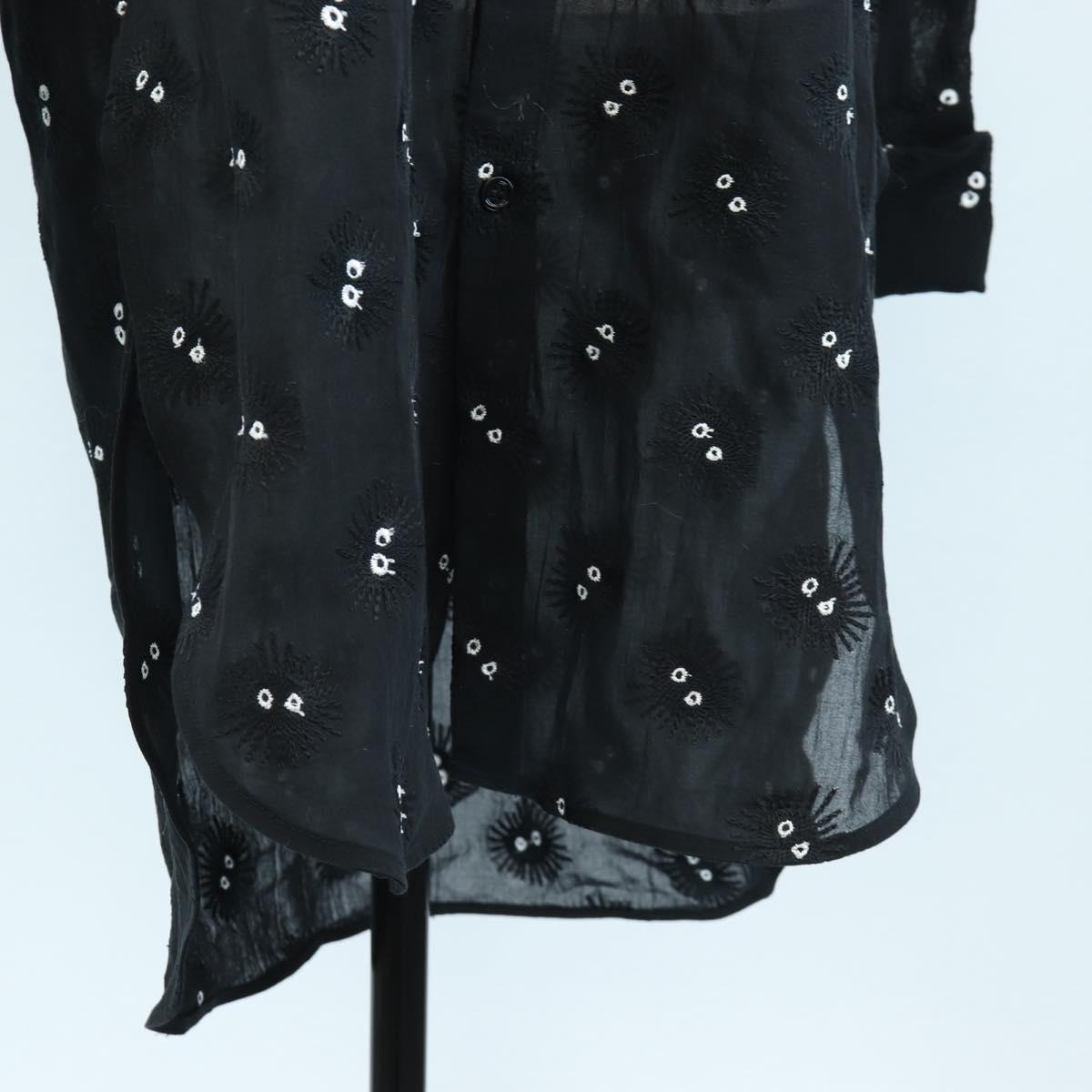LOEWE LOEWE × Studio Ghibli Sheer shirt Soot Sprites Cotton 34 Auth 167530SM