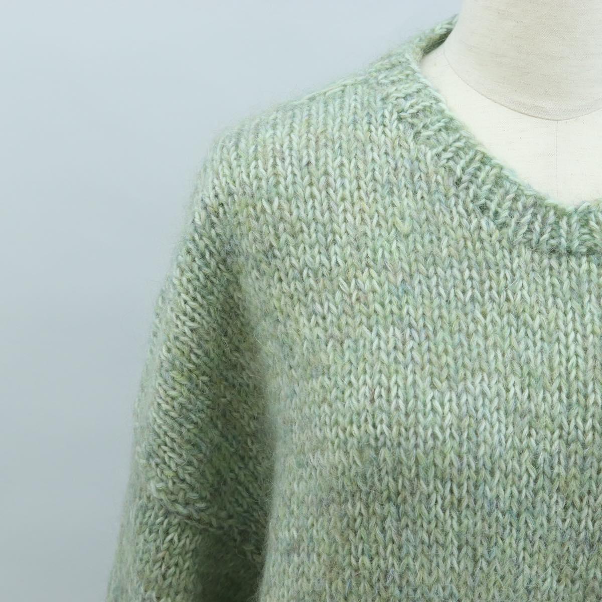 LOEWE LOEWE × Studio Ghibli Embroidered Sweater Hin Wool XS Green Auth 167540SM