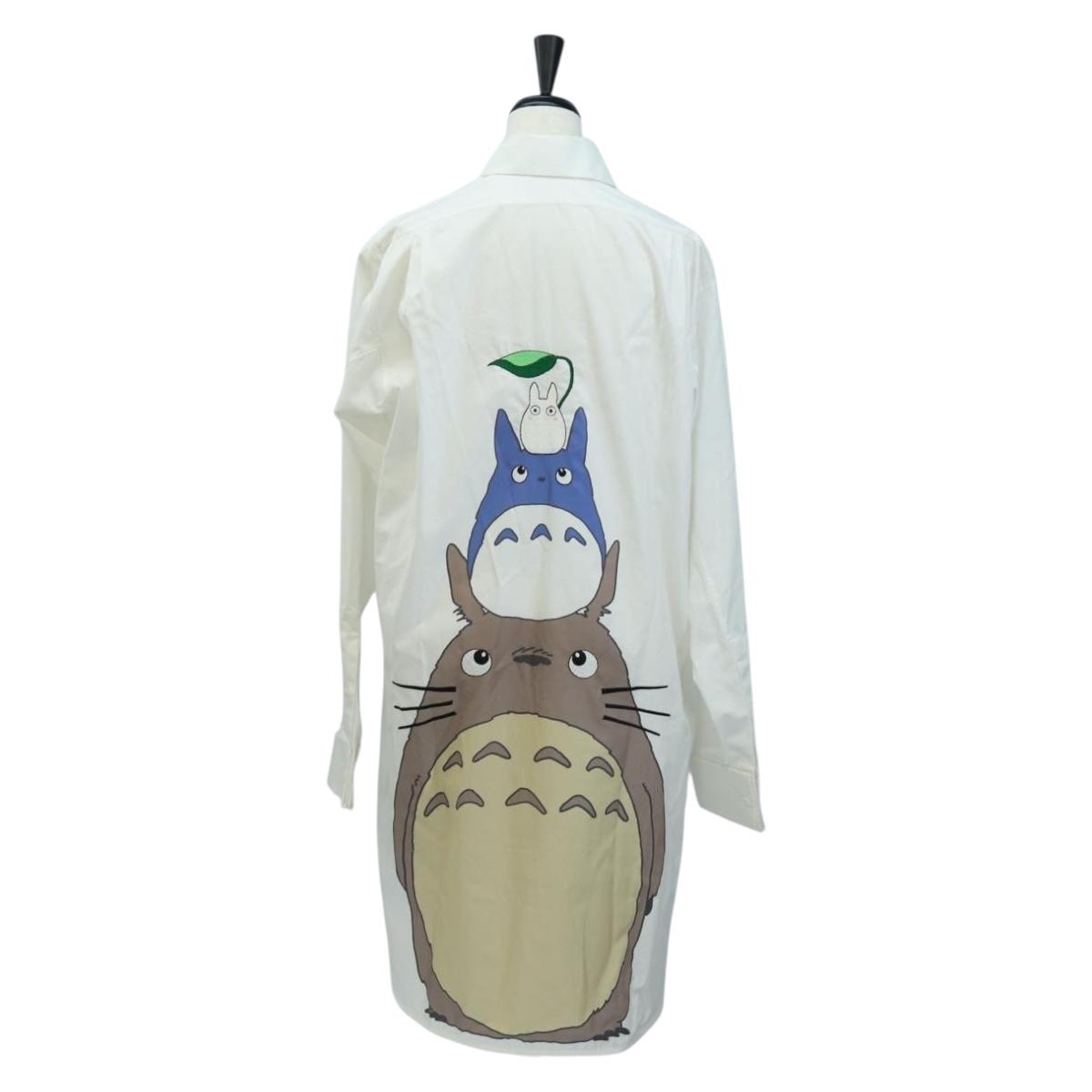 LOEWE LOEWE × Studio Ghibli My Neighbor Totoro Shirt Cotton 34 Auth 167541SM