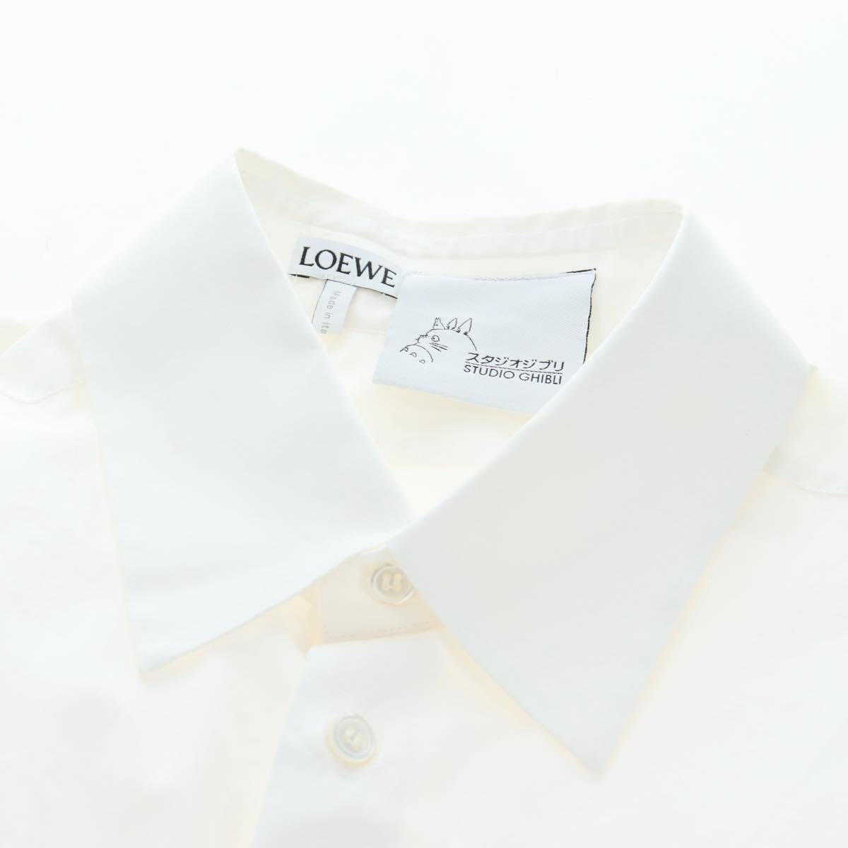 LOEWE LOEWE × Studio Ghibli My Neighbor Totoro Shirt Cotton 34 Auth 167541SM