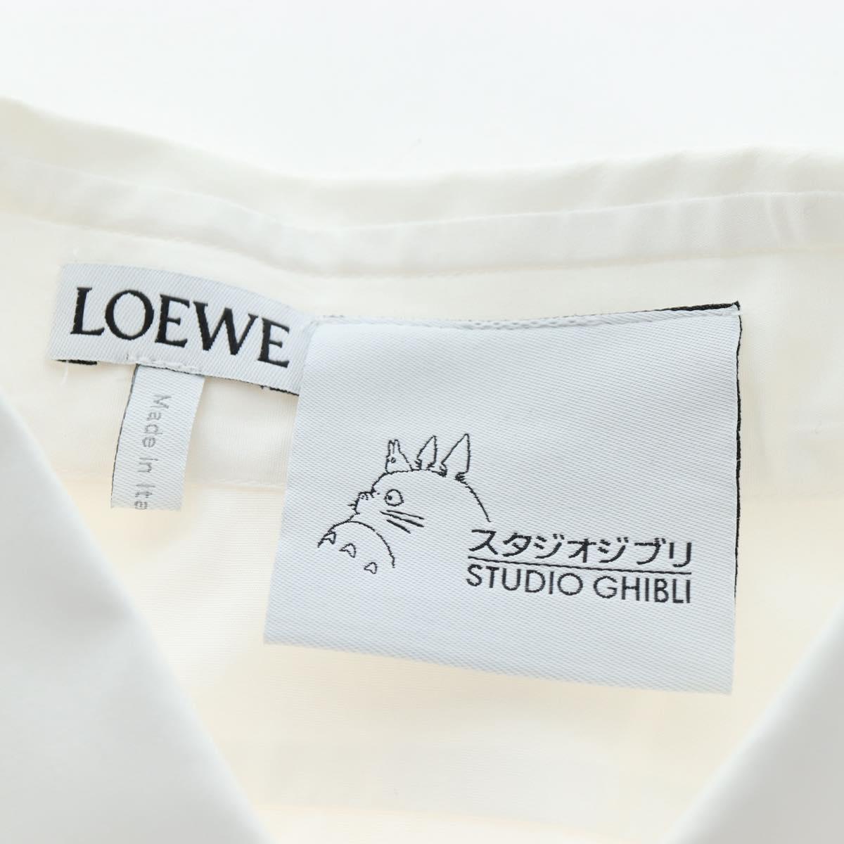 LOEWE LOEWE × Studio Ghibli My Neighbor Totoro Shirt Cotton 34 Auth 167541SM