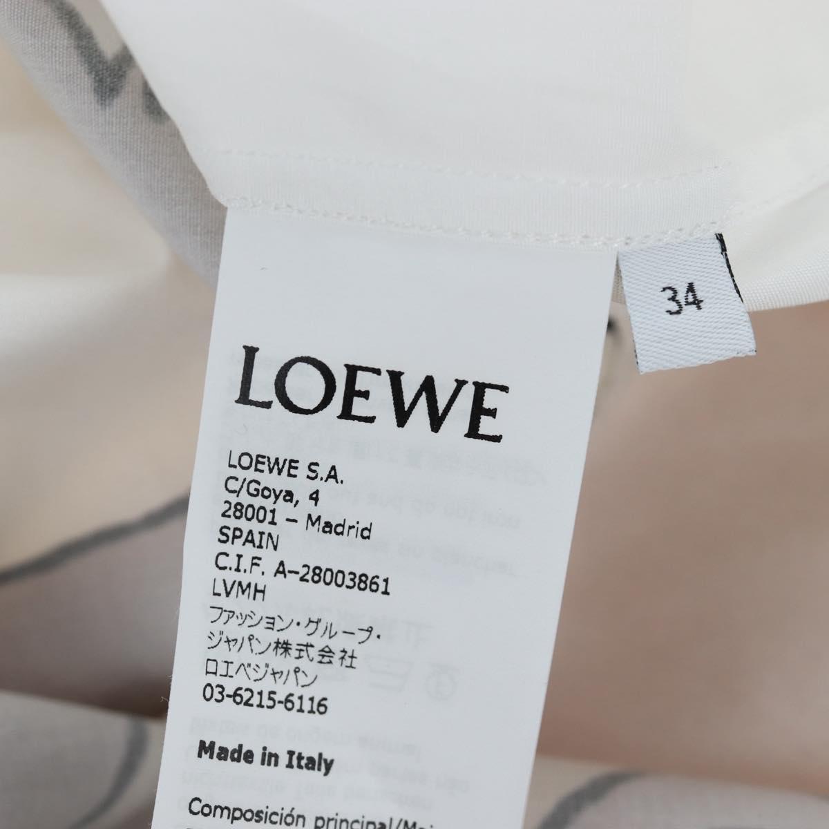 LOEWE LOEWE × Studio Ghibli My Neighbor Totoro Shirt Cotton 34 Auth 167541SM