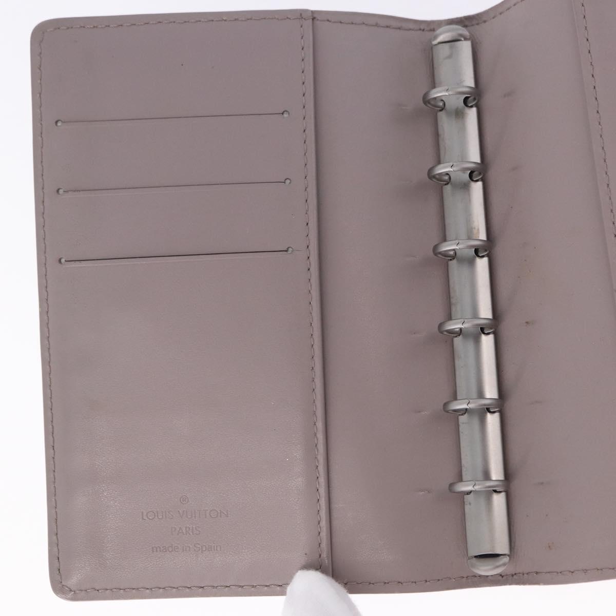 LOUIS VUITTON Epi Agenda PM Day Planner Cover Lilac R2005B LV Auth 167544A
