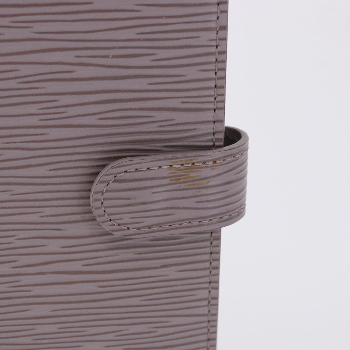 LOUIS VUITTON Epi Agenda PM Day Planner Cover Lilac R2005B LV Auth 167544A