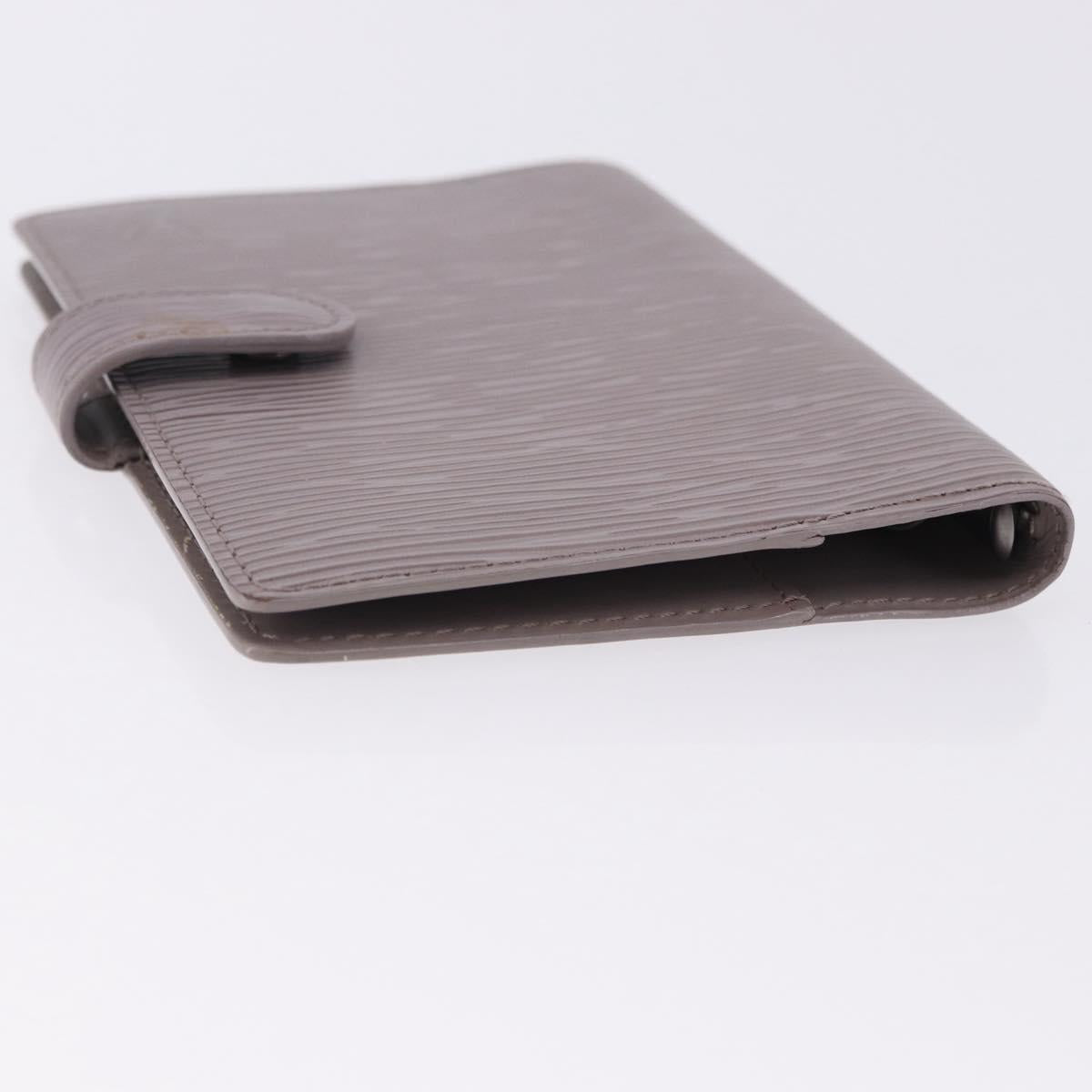 LOUIS VUITTON Epi Agenda PM Day Planner Cover Lilac R2005B LV Auth 167544A