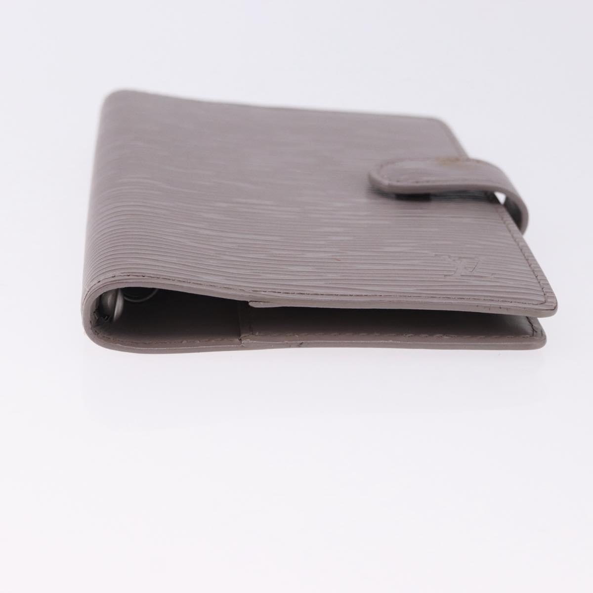 LOUIS VUITTON Epi Agenda PM Day Planner Cover Lilac R2005B LV Auth 167544A