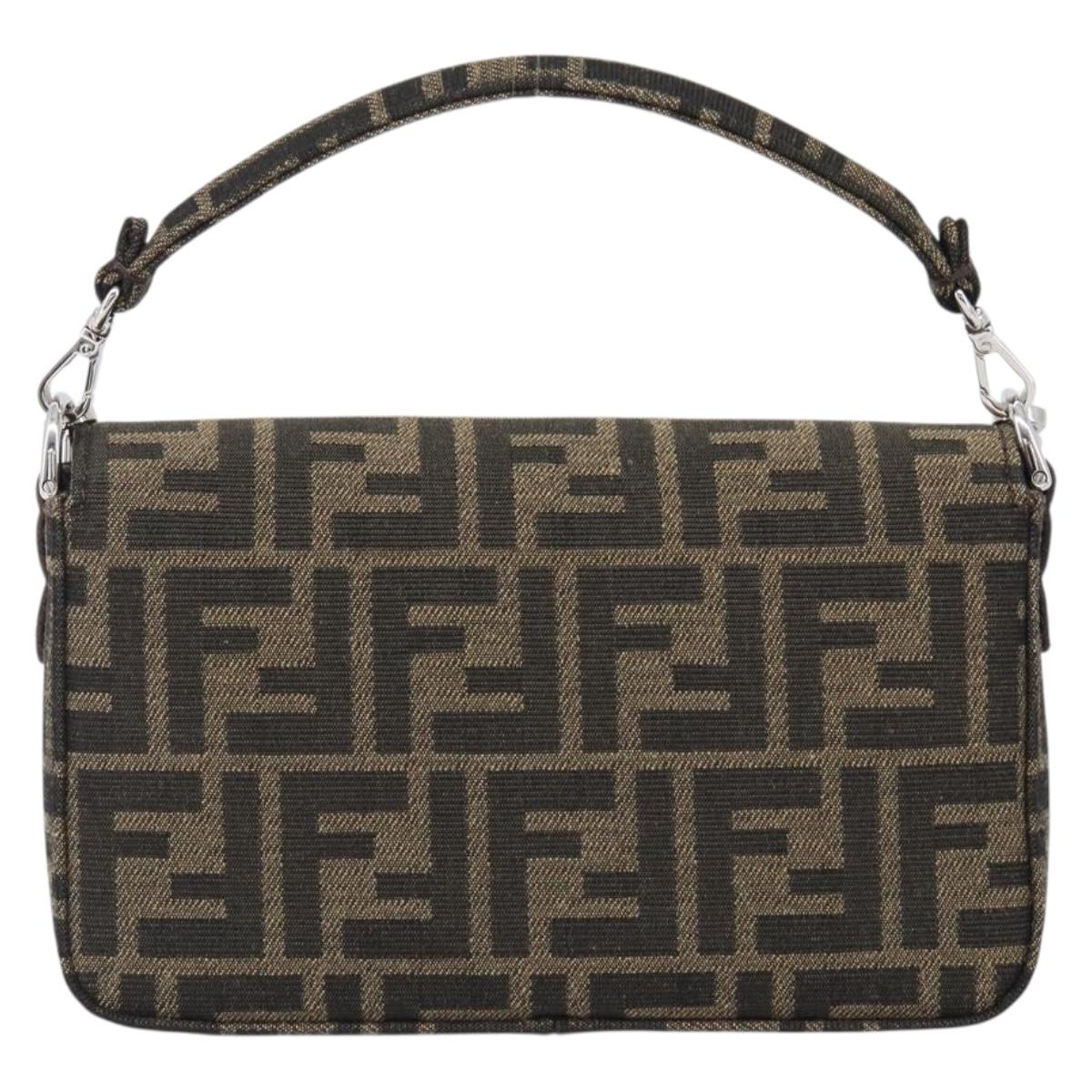 FENDI x FRGMT x POKEMON Mamma Baguette Dratini Zucca Brown 8BS017 Auth 167553SM