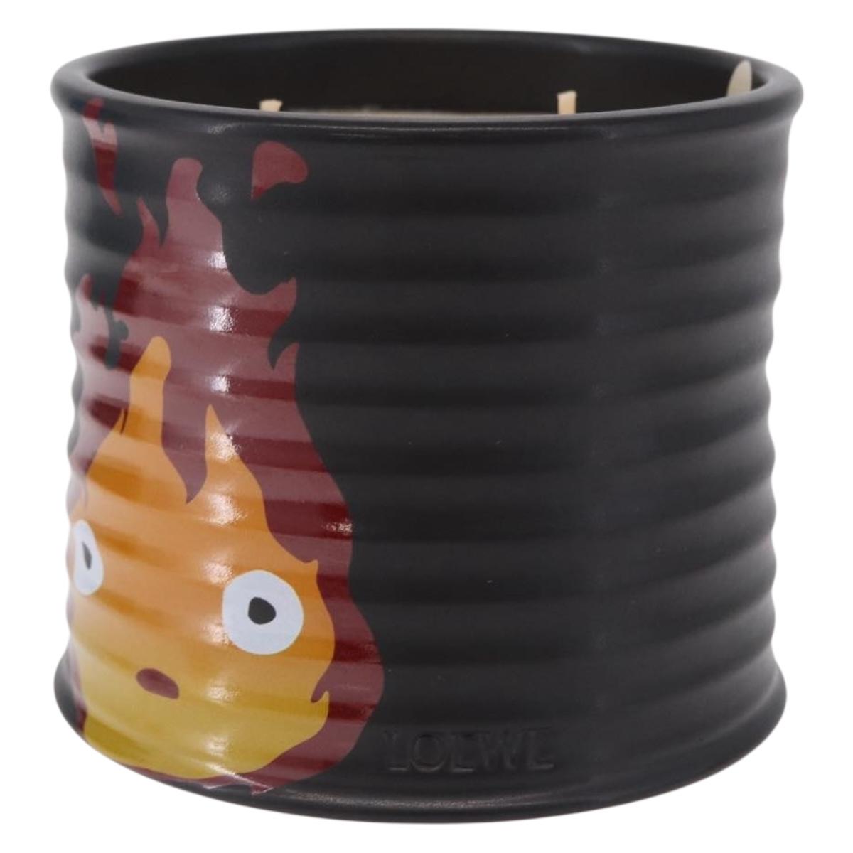 LOEWE x Studio Ghibli Howl's Moving Castle Calcifer Candle Black Auth 167557M