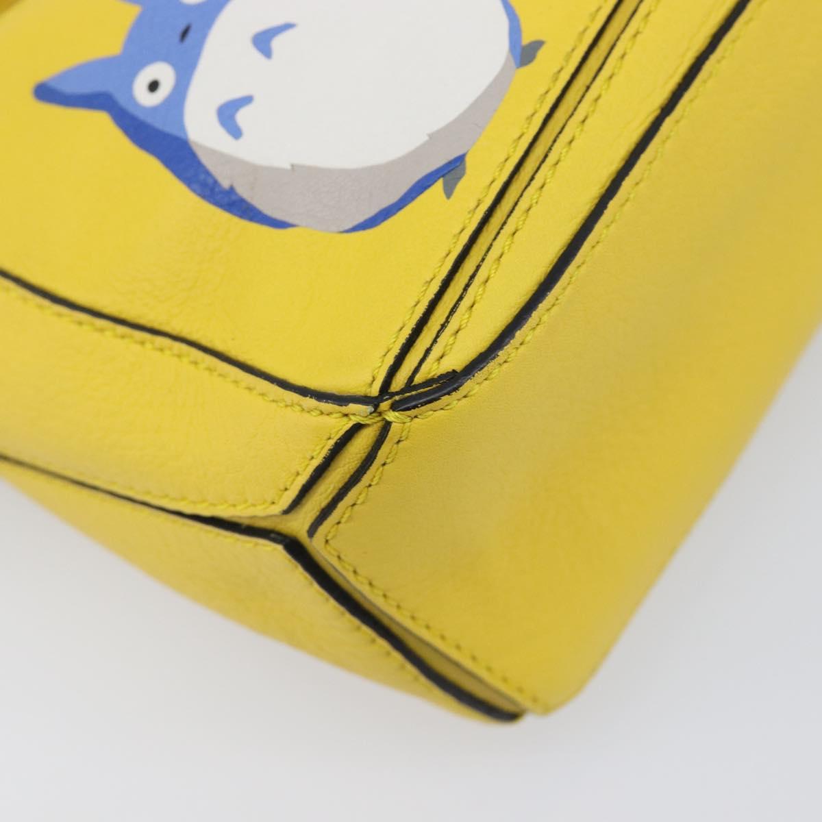 LOEWE x Studio Ghibli My Neighbor Totoro M Totoro Puzzle Bag Mini Auth 167566SM