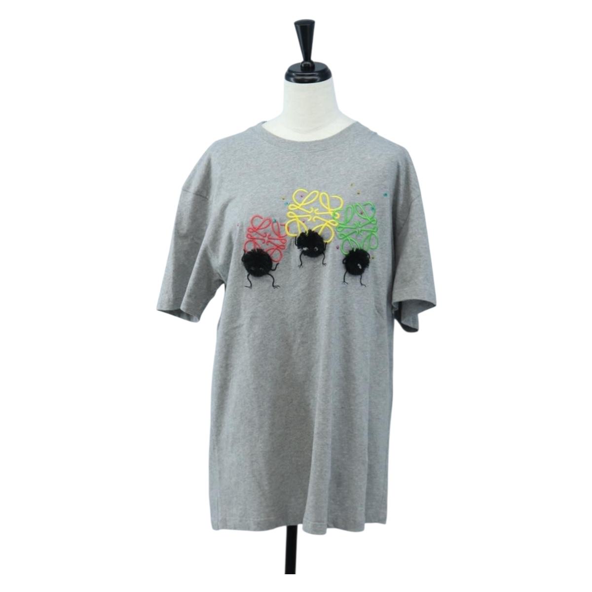 LOEWE x Ghibli Spirited Away Soot Sprites Short-Sleeved T-shirt Auth 167567SM