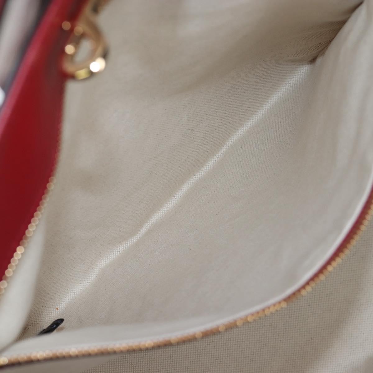 GUCCI x Doraemon Micro GG Hand Bag PVC 2way Brown Gold Tone 653952 Auth 167569SM