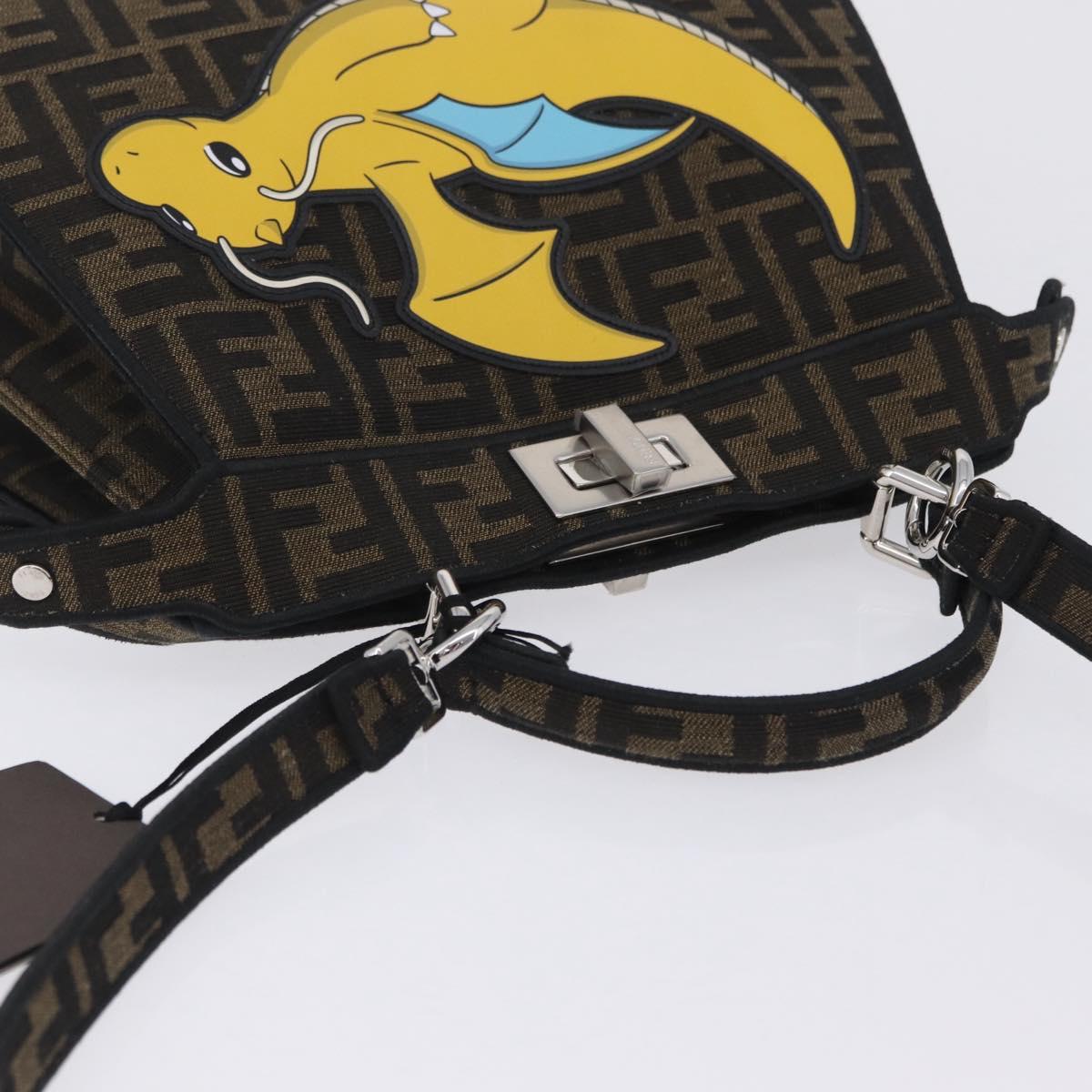 FENDI x FRGMT x POKEMON Peek A Boo I See You Kairyu 8BN327 Auth 167585SM