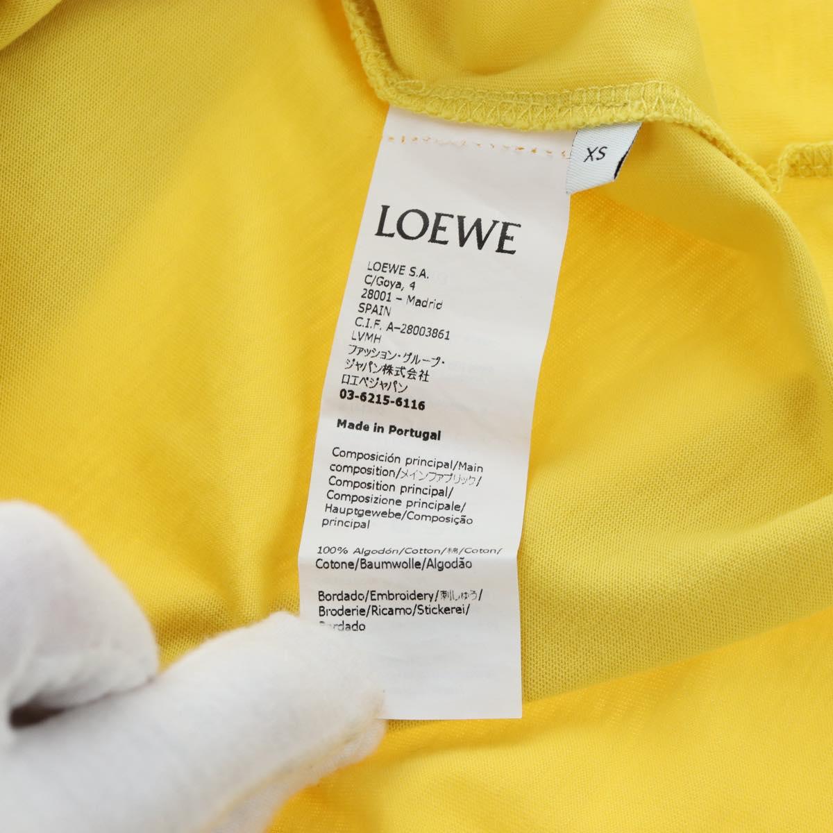 LOEWE x Studio Ghibli Spirited Away Otori-Sama T-shirt XS Yellow Auth 167592SAM