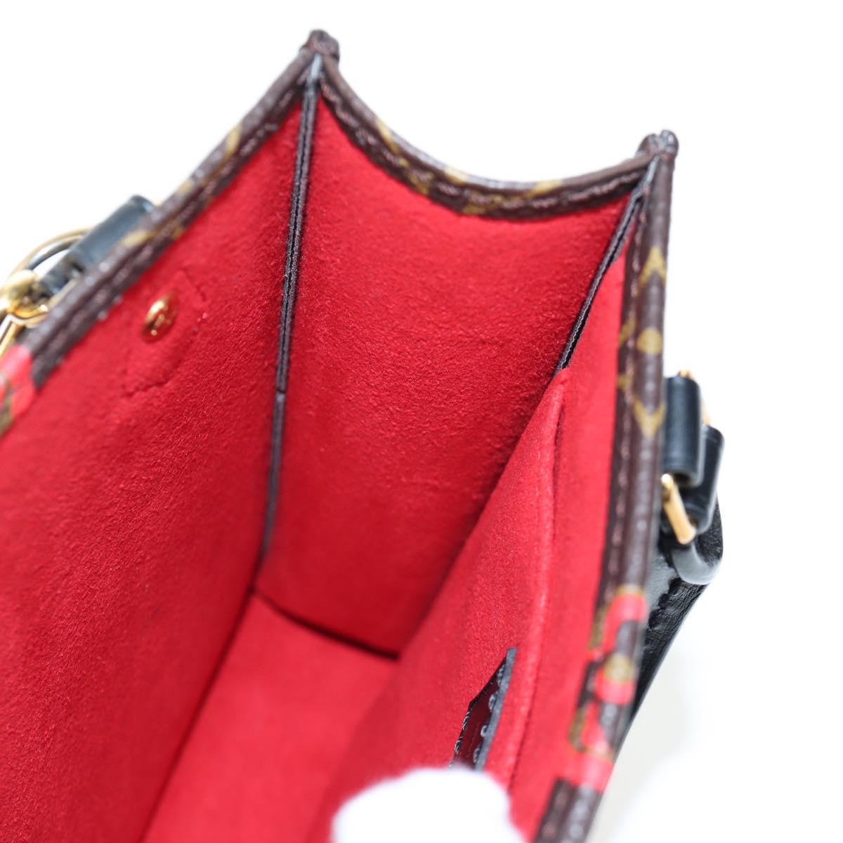 LOUIS VUITTON Monogram Fall in Love Petit Sac Plat 2way M80839 LV Auth 167618SAM