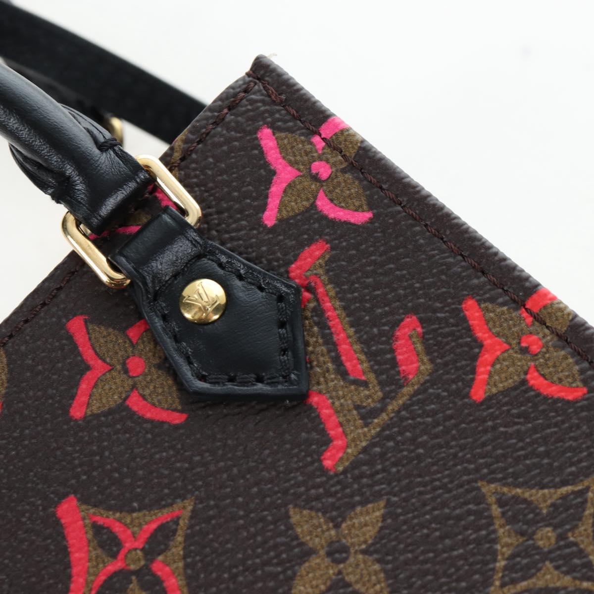 LOUIS VUITTON Monogram Fall in Love Petit Sac Plat 2way M80839 LV Auth 167619SAM