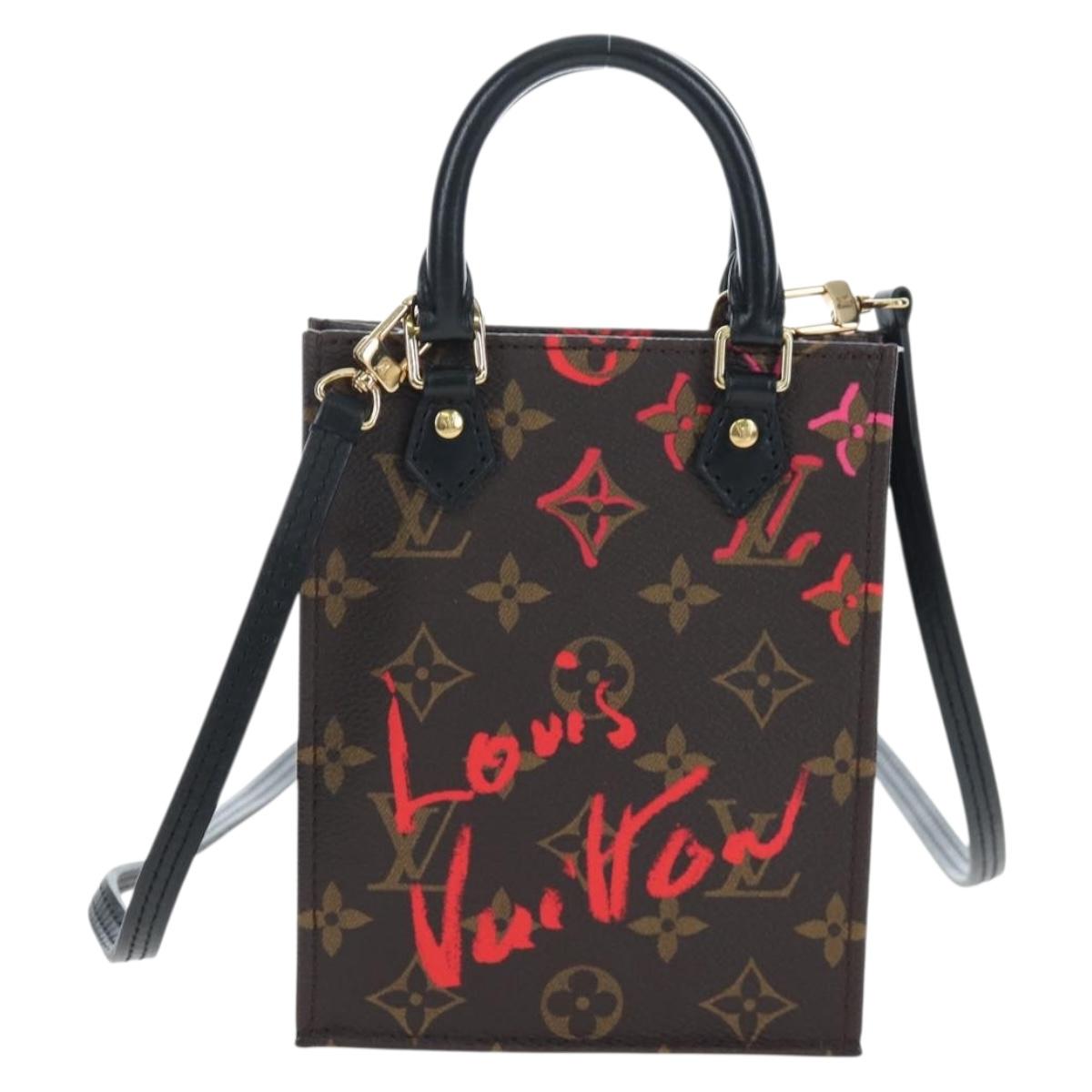 LOUIS VUITTON Monogram Fall in Love Petit Sac Plat 2way M80839 LV Auth 167619SAM