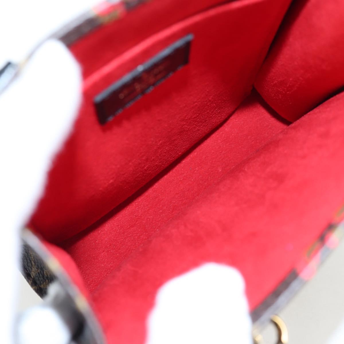 LOUIS VUITTON Monogram Fall in Love Petit Sac Plat 2way M80839 LV Auth 167619SAM