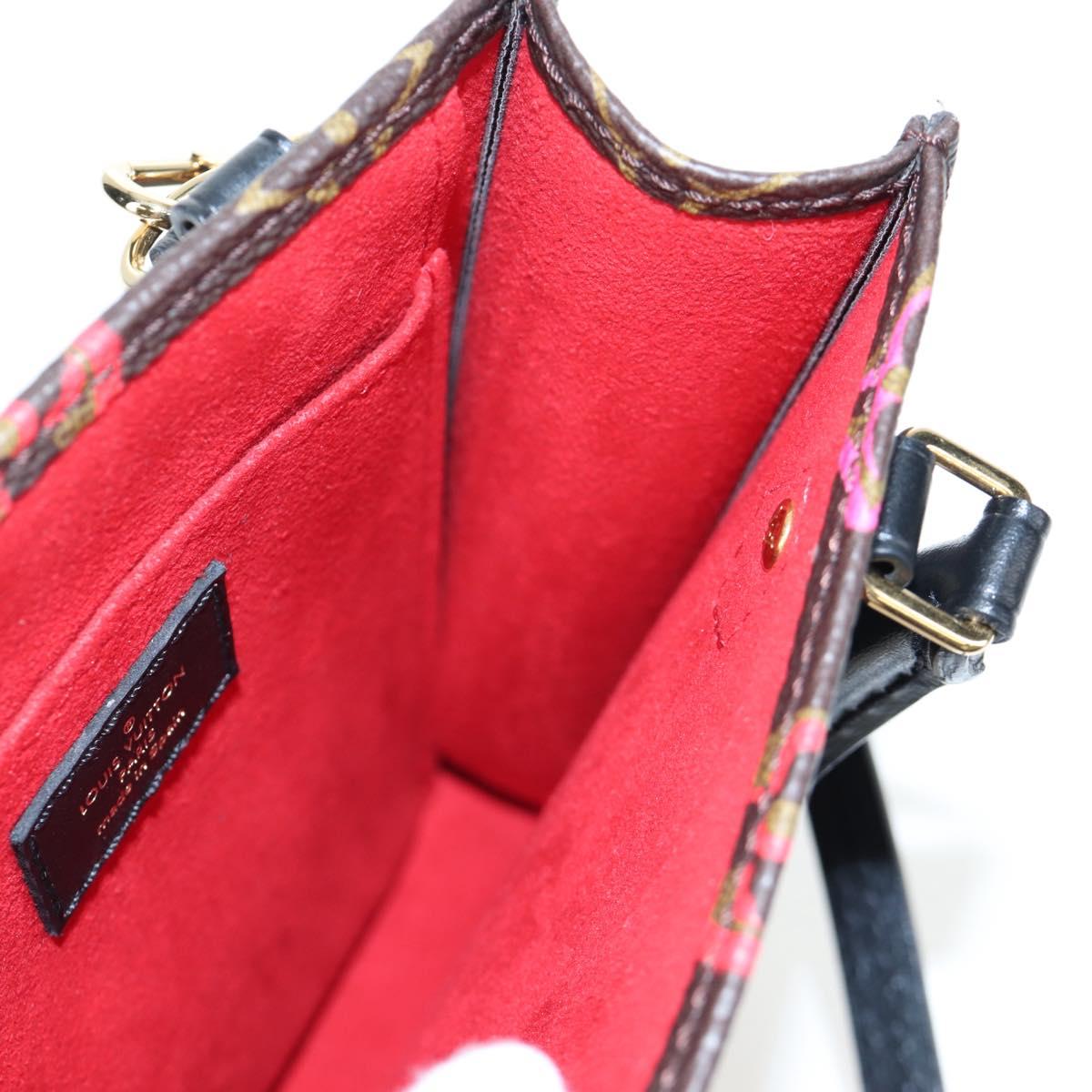 LOUIS VUITTON Monogram Fall in Love Petit Sac Plat 2way M80839 LV Auth 167619SAM